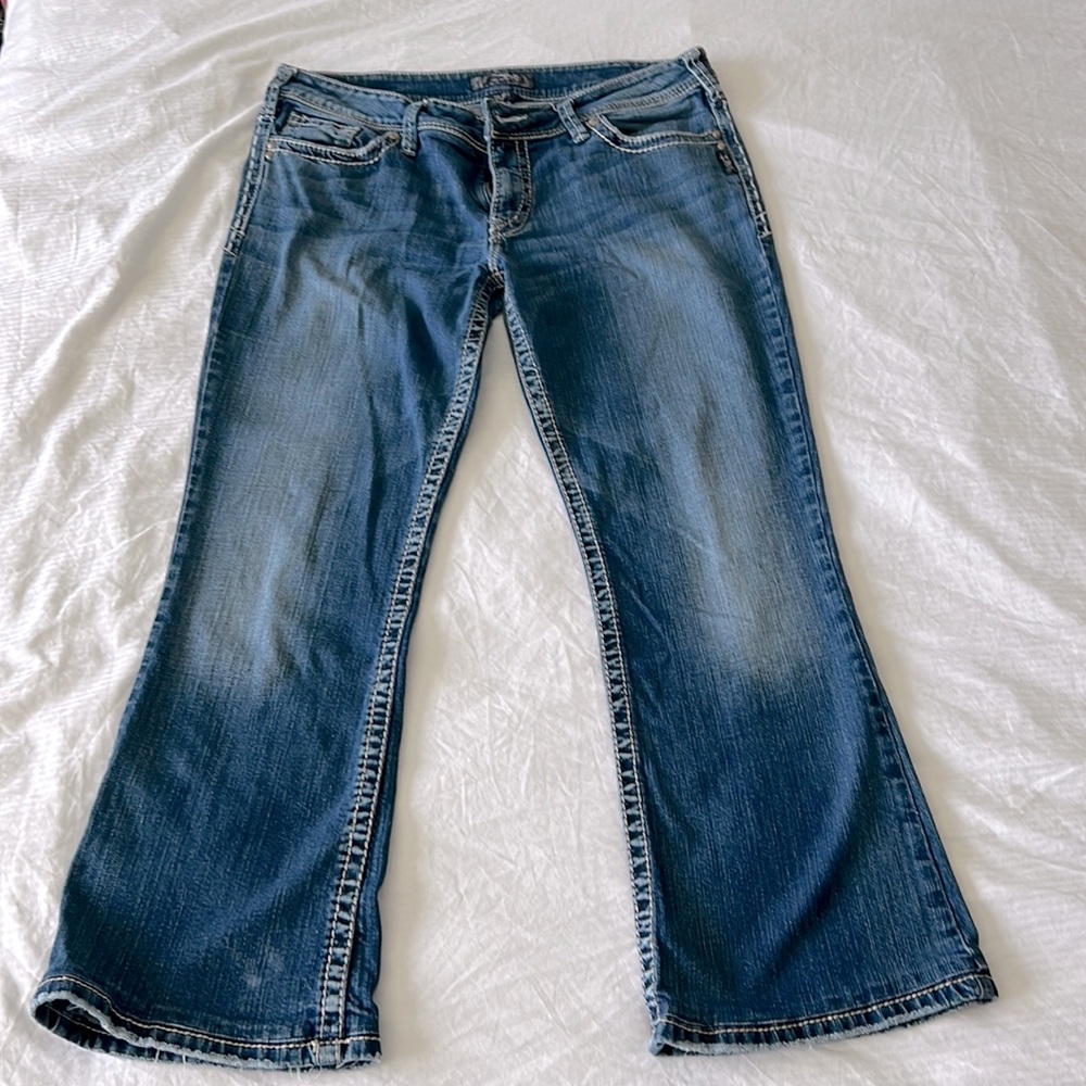Silver Suki Jeans